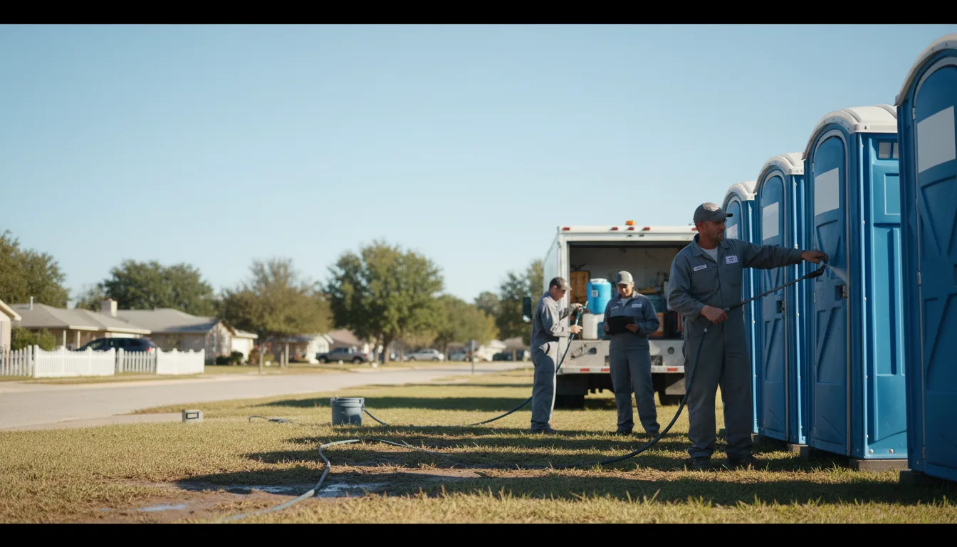 Long-Term Portable Toilet Rental in Foosland, IL near me